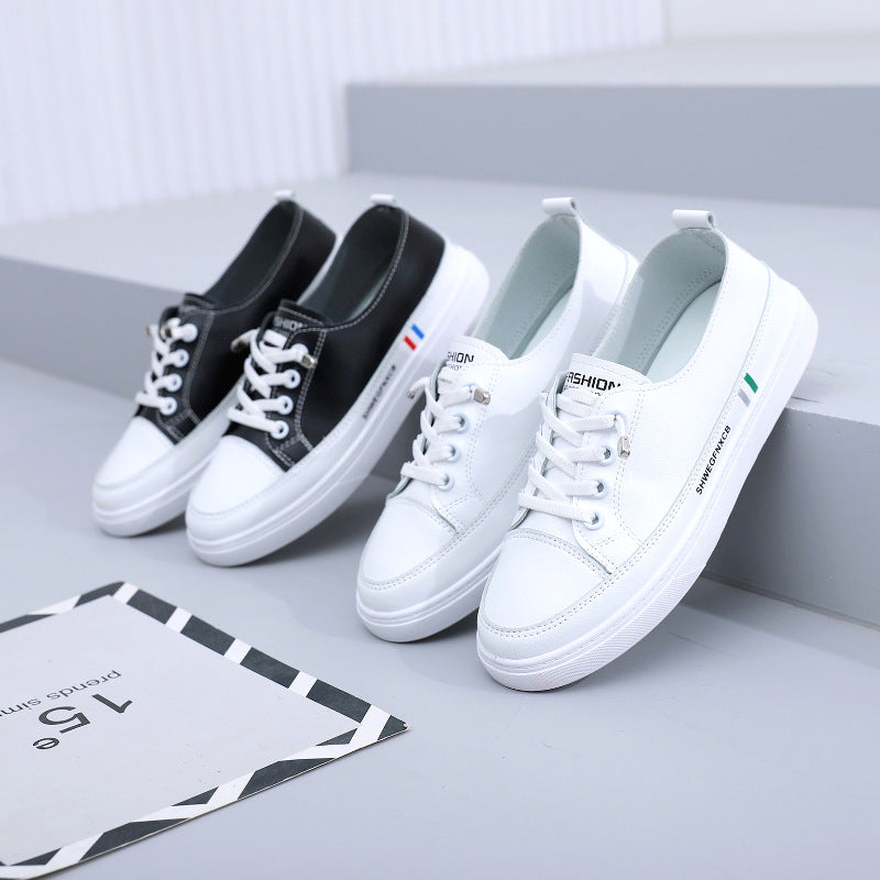 Women's fashionable sneakers with elastic lacing system and non-slip sole Mune Fashion