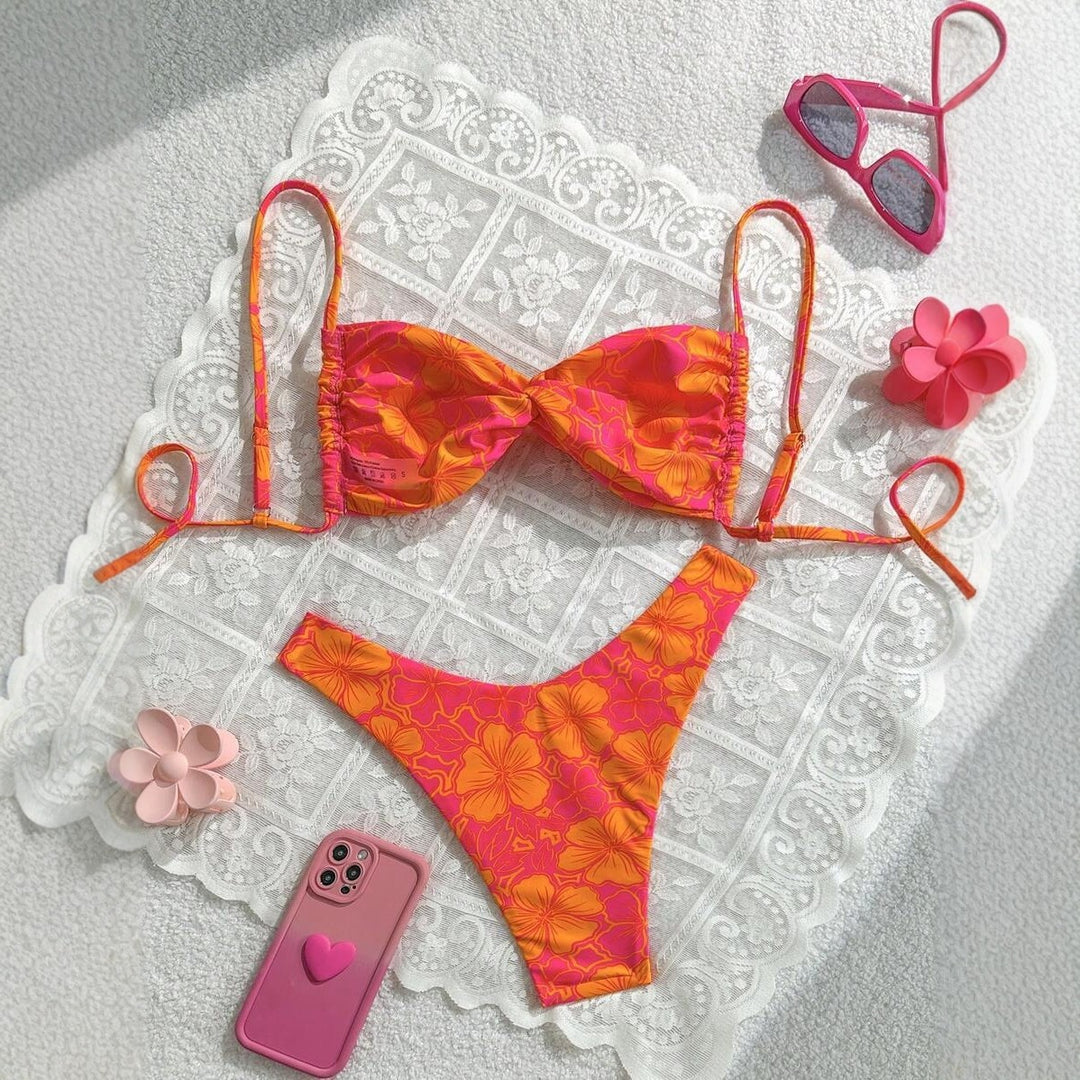 Women's Floral Bikini Set Mune Fashion