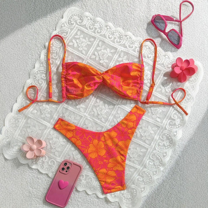 Women's Floral Bikini Set Mune Fashion