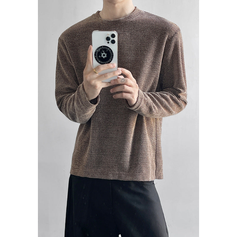 Men's Casual Long Sleeve Sweater Mune Fashion