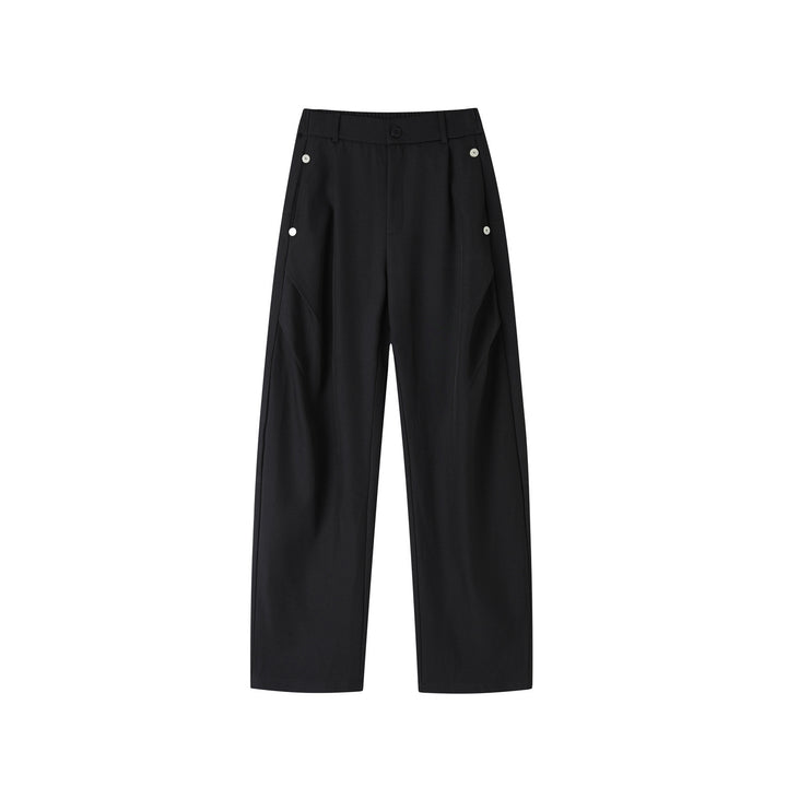 Women's Elegant Wide-Cut Suit Pants Mune Fashion