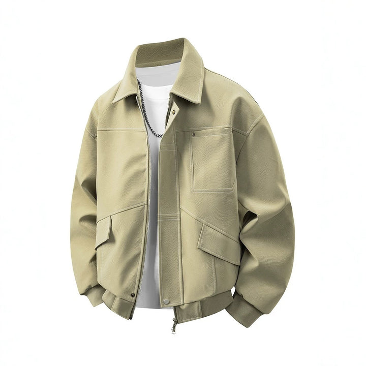 Men's Fashion Leisure Jacket with Practical Pockets Mune Fashion