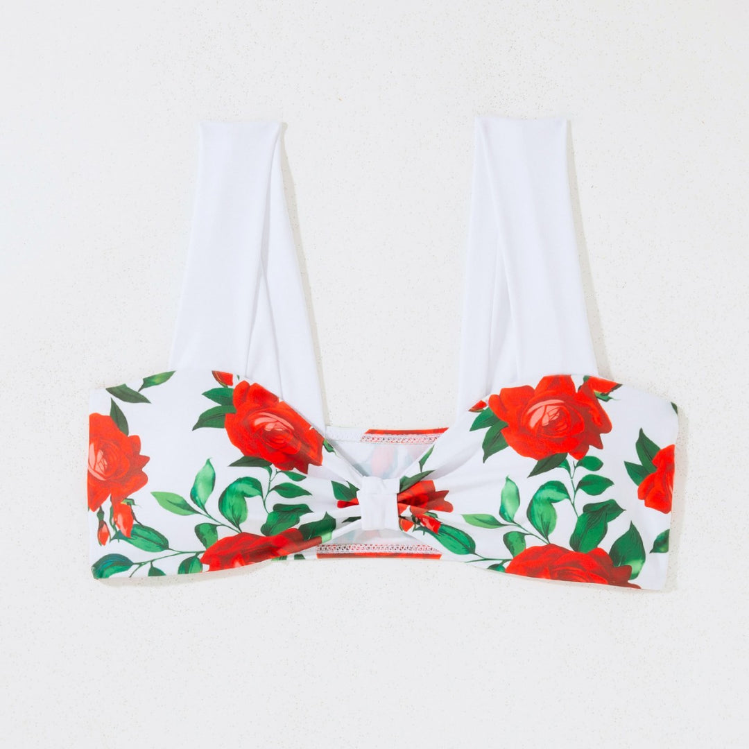 Women's Bikini Set with Ruffles and Wide Straps Mune Fashion