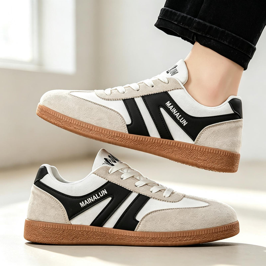 Men's Sporty Velours Sneakers Mune Fashion