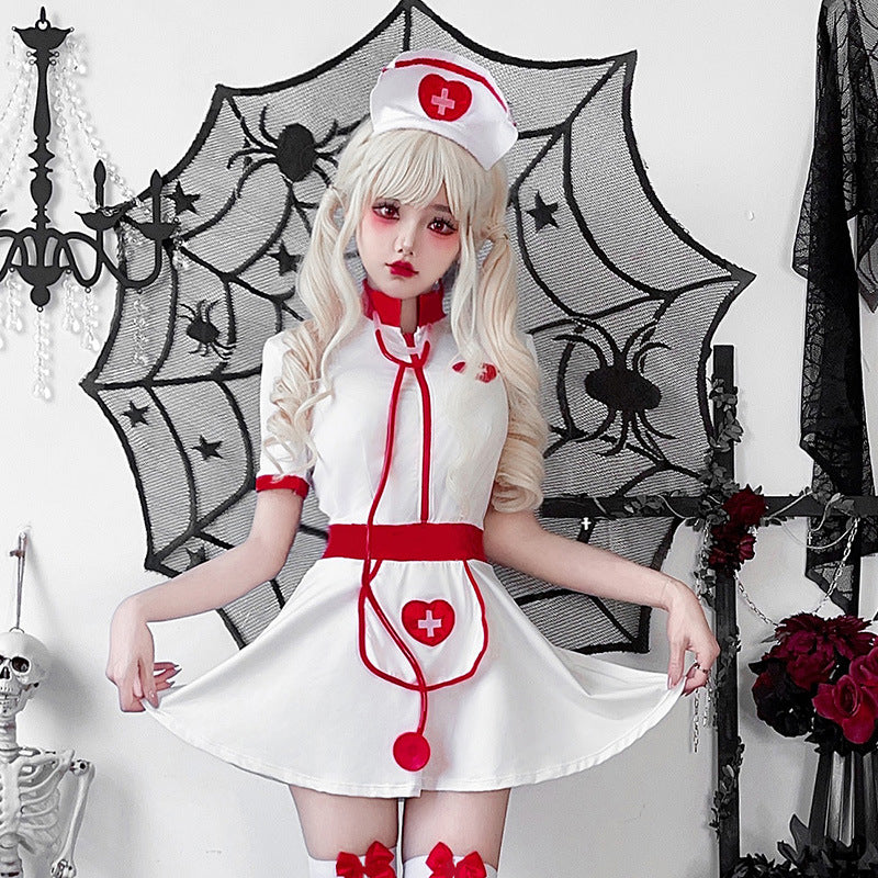 Women's sexy Nurse Costume Mune Fashion