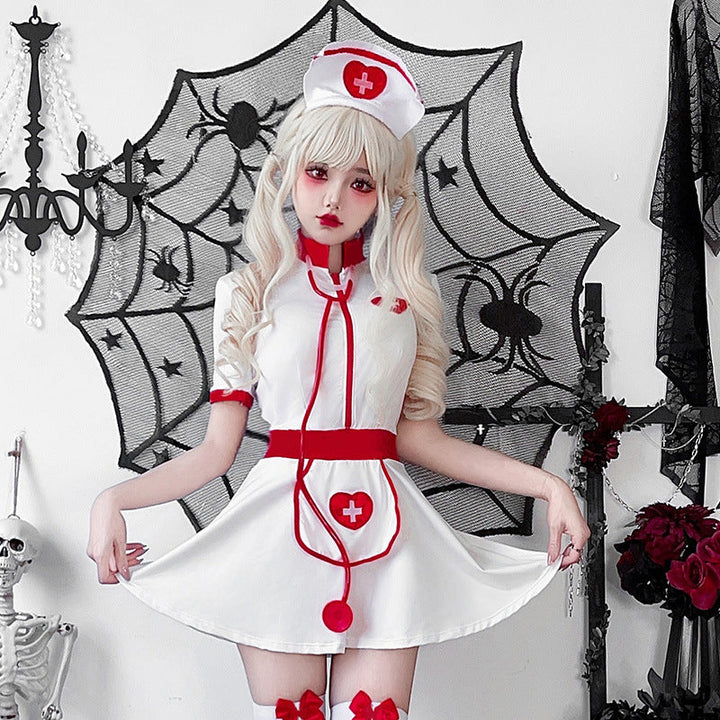 Women's sexy Nurse Costume Mune Fashion