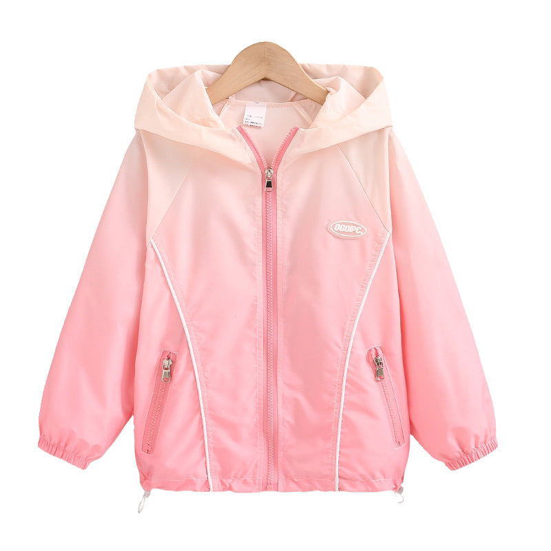 Women's lightweight water-repellent transitional jacket with hood and zip pockets Mune Fashion