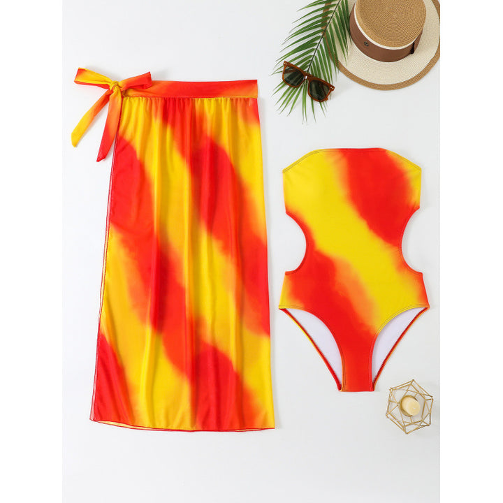 Ladies swimsuit and summery wrap skirt Mune Fashion