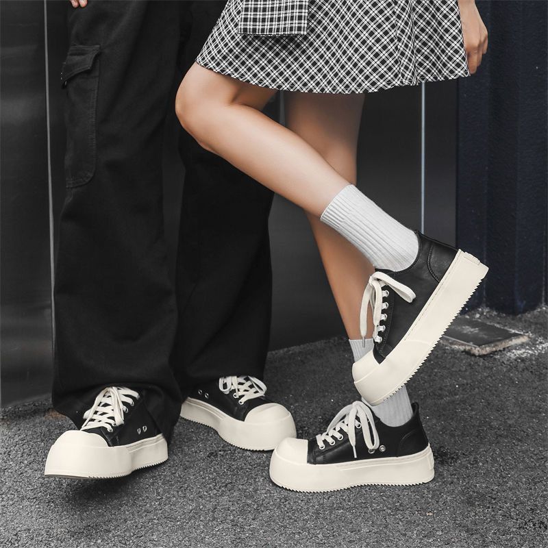 Women's Sporty Sneakers with Unique Platform Sole Mune Fashion