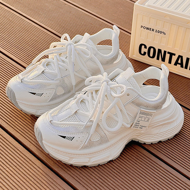 Women's Sporty Sneakers with Breathable Mesh Upper and Non-Slip Sole Mune Fashion