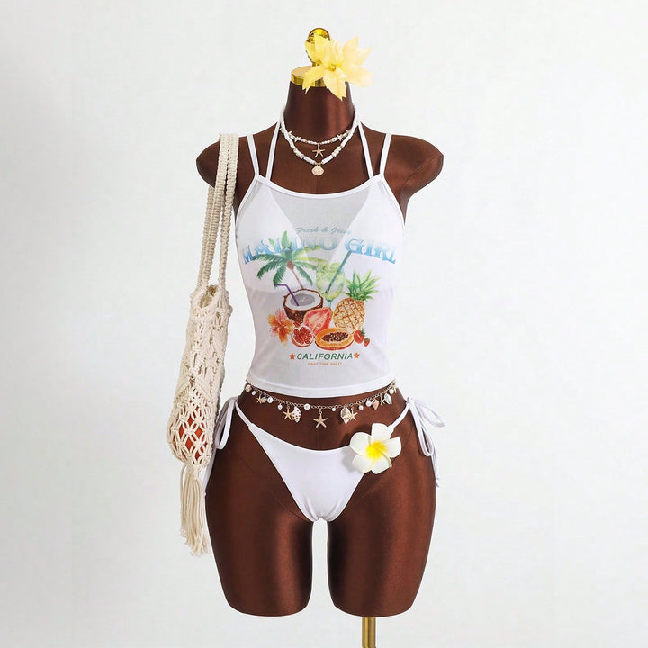 Women's swimsuit with trendy graphic design Mune Fashion