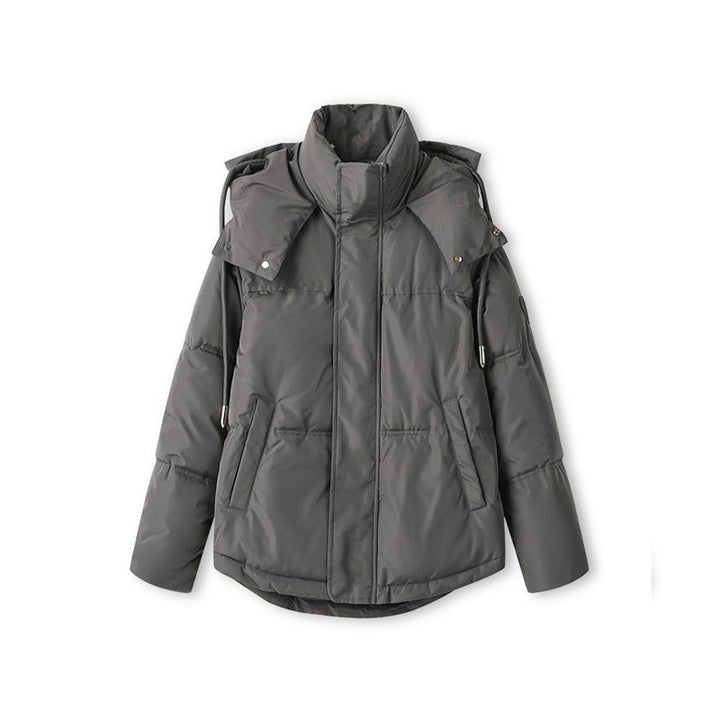 Women's oversized quilted winter jacket with hood and thermal insulation Mune Fashion