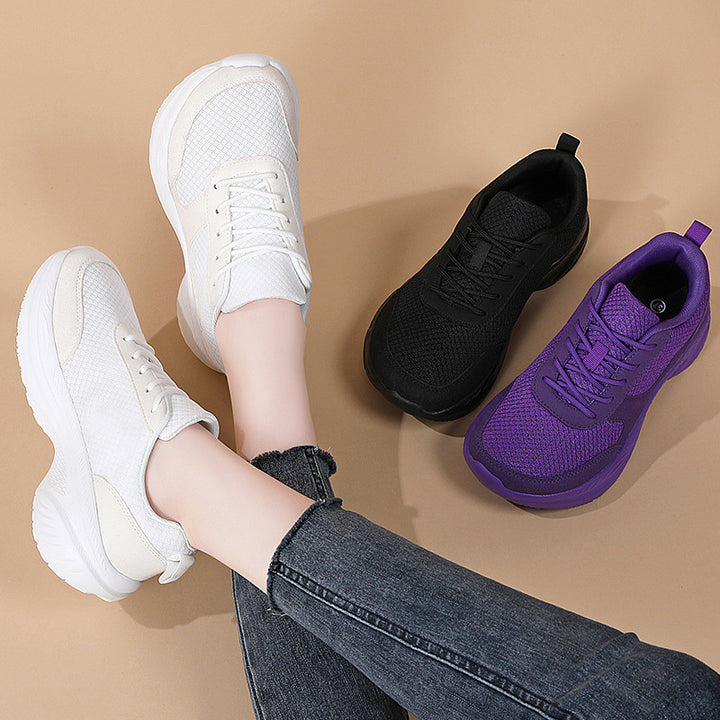 Men's padded comfort walking sneaker with breathable mesh upper and ergonomic cushioned sole Mune Fashion