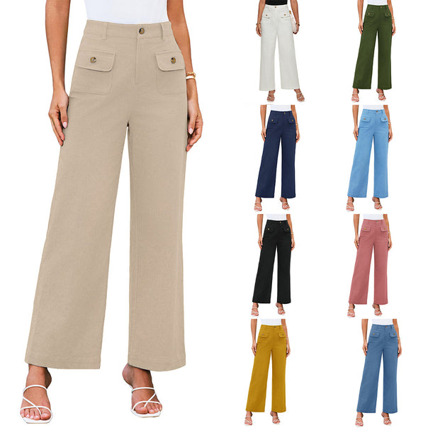 Women Elegant and Loose Pants Mune Fashion