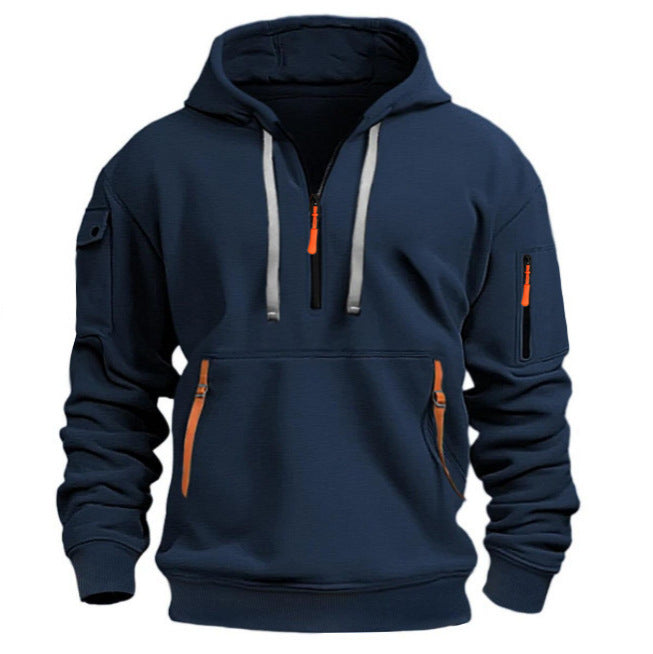 Men's Sporty Hooded Sweater Mune Fashion