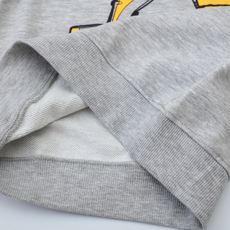 Boys sweatshirt with creative crane design Mune Fashion