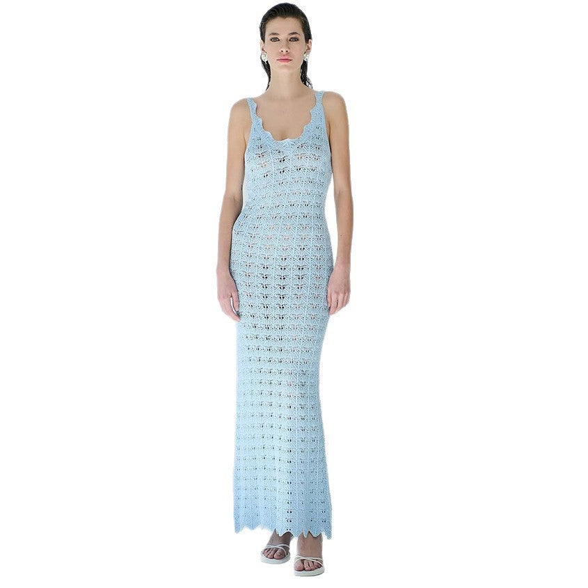 Women's Crochet Beach Dress Mune Fashion