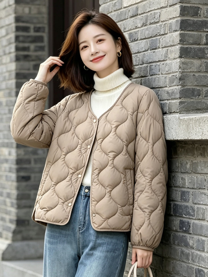 Women Trendy Padded Jacket Mune Fashion