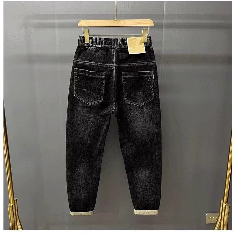 Men's Comfortable Denim Jogging Pants Mune Fashion