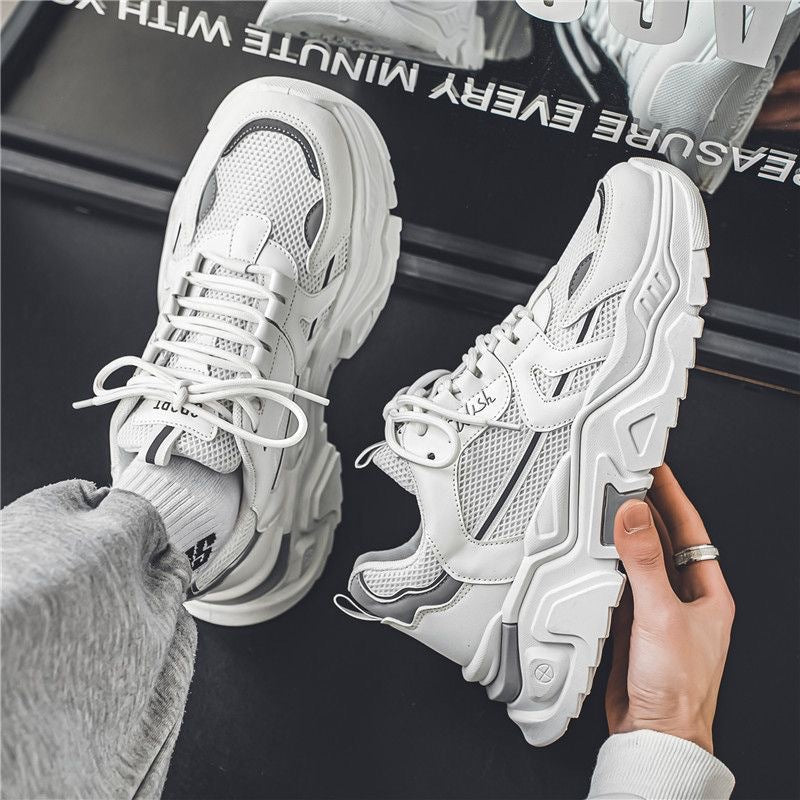 Women's sporty chunky sneakers with breathable mesh upper and stable sole Mune Fashion