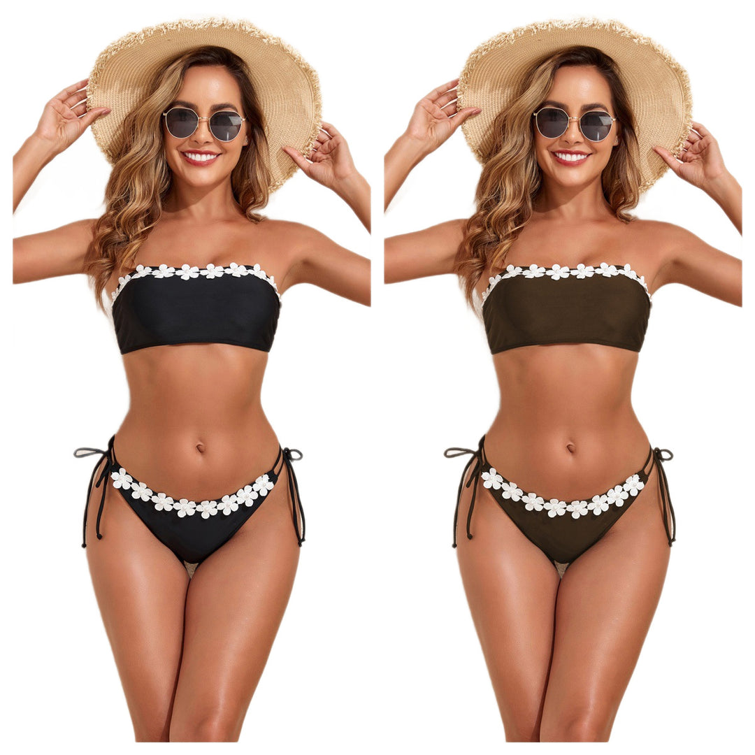 Women Bandeau Bikini Set Mune Fashion