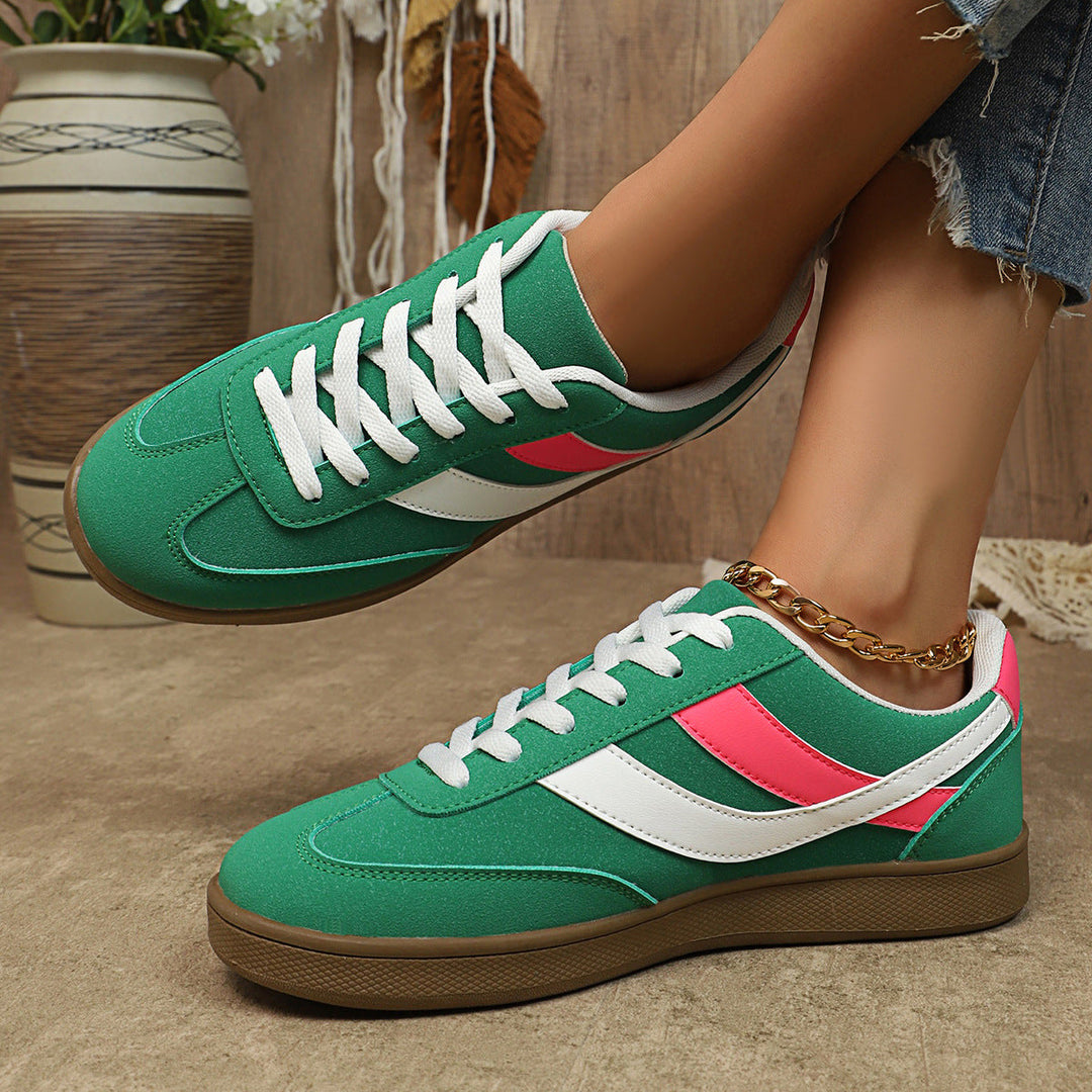 Women's sporty sneakers with breathable textile upper and non-slip sole Mune Fashion