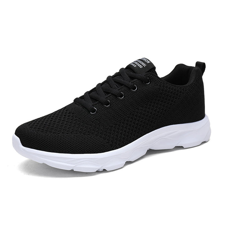 Women's seamless knit training sneaker with wave-shaped cushioning and ergonomic comfort insole Mune Fashion