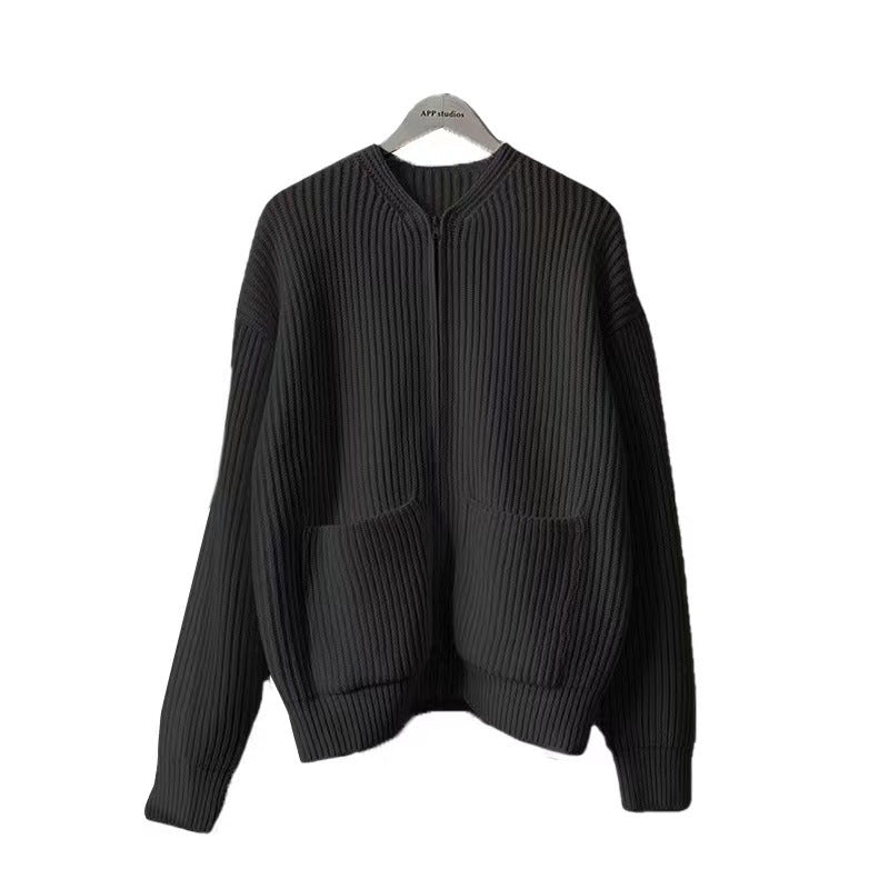 Women's Fashionable Zip Cardigan Mune Fashion