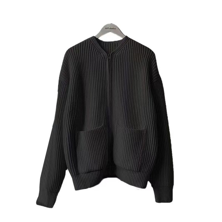 Women's Fashionable Zip Cardigan Mune Fashion