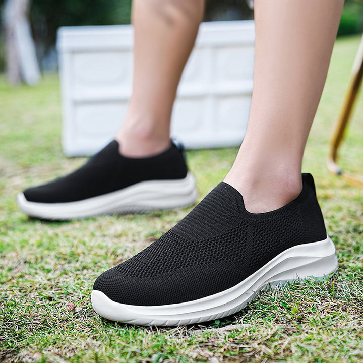 Unisex nan sock-like knitted slippers with anatomical comfort insole and flexible lightweight sole Mune Fashion