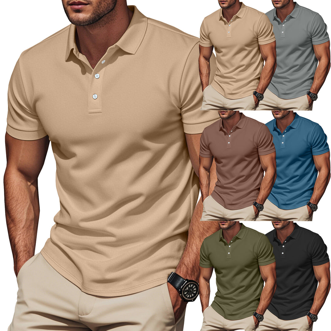 Men's Pima cotton polo with Kent collar, slim silhouette and reinforced button placket Mune Fashion