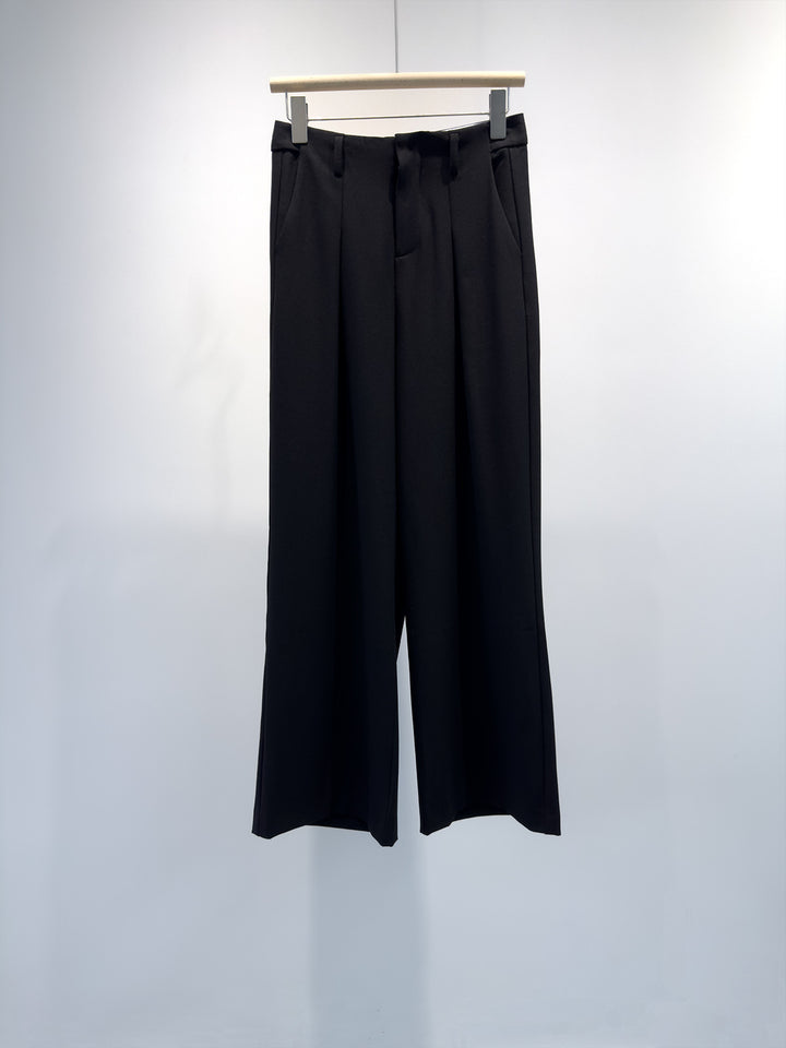 Women's Pleated Wide Trousers Mune Fashion