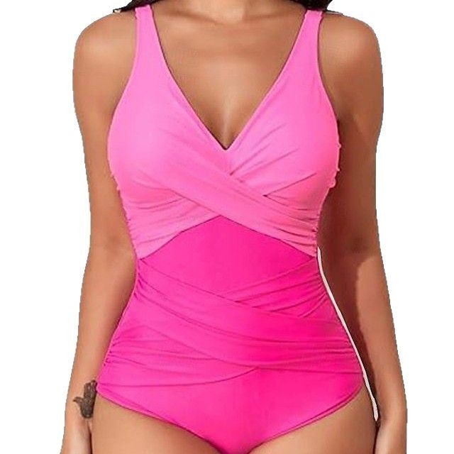 Women's figure-flattering swimsuit with sophisticated wrap look Mune Fashion