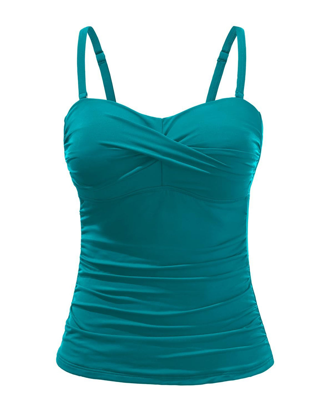 Ladies Tankini with sophisticated wrap design Mune Fashion
