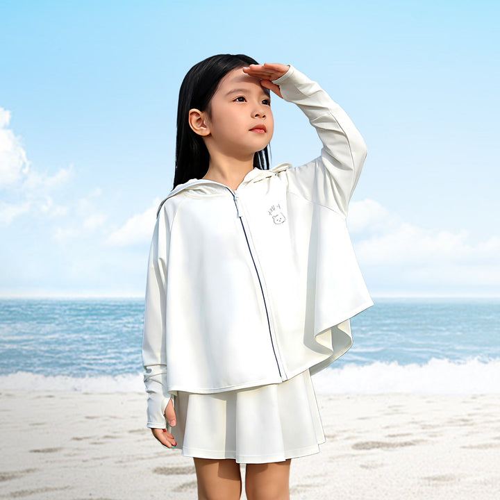 Boys functional jacket with UV protection and hood Mune Fashion