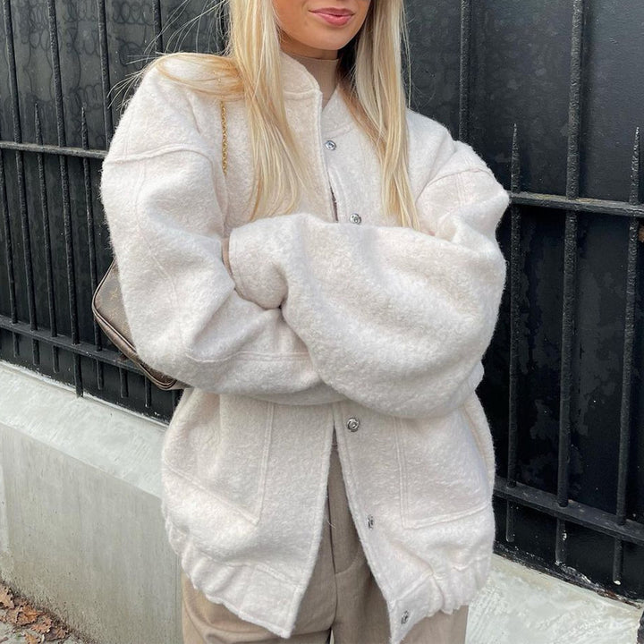 Women's Cozy and Elegant Wool Jacket