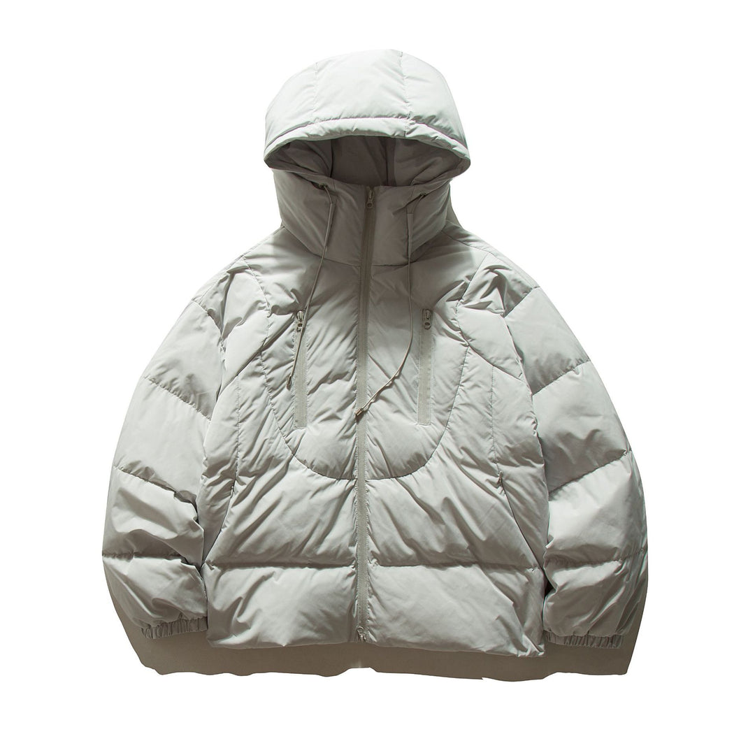 Women’s oversized quilted hooded jacket with voluminous thermal padding Mune Fashion