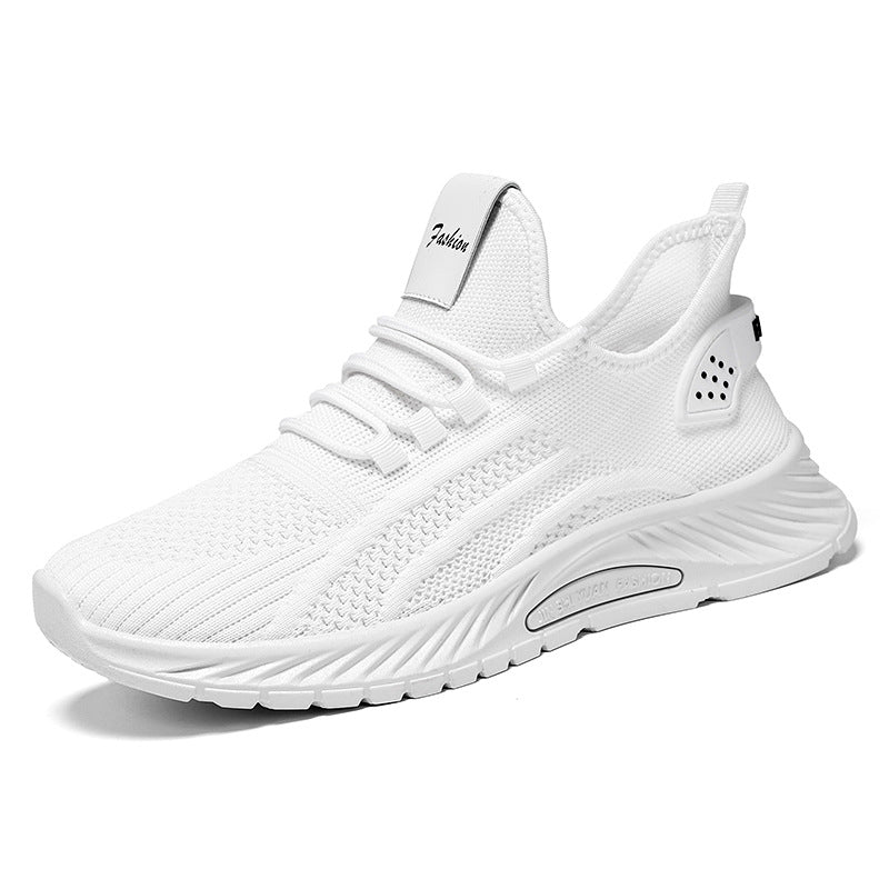 Women's seamless Flyknit comfort running shoe with elastic sock entry and reactive lightweight sole Mune Fashion