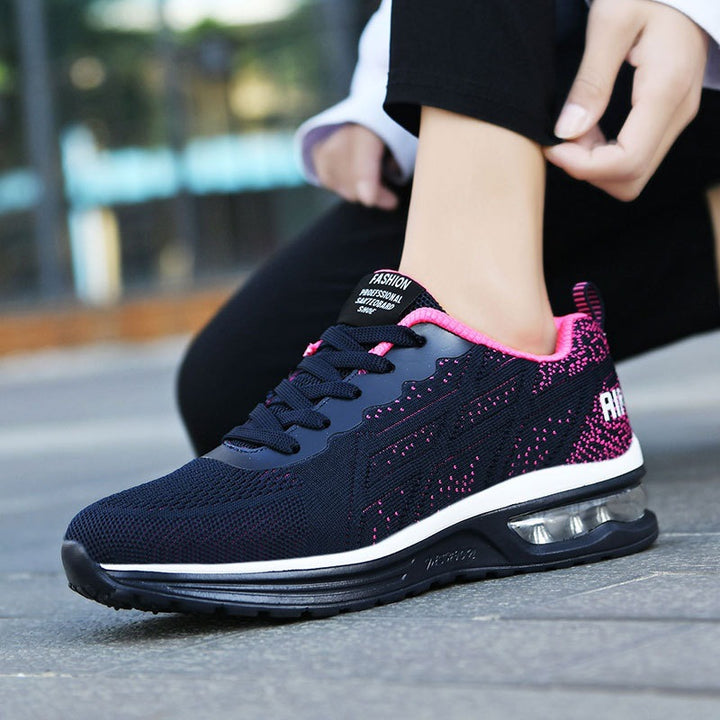 Women's breathable padded lightweight running shoes with air cushion Mune Fashion