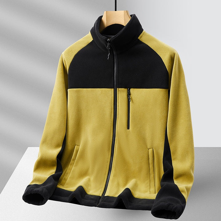 Unisex fleece jacket with high collar Mune Fashion