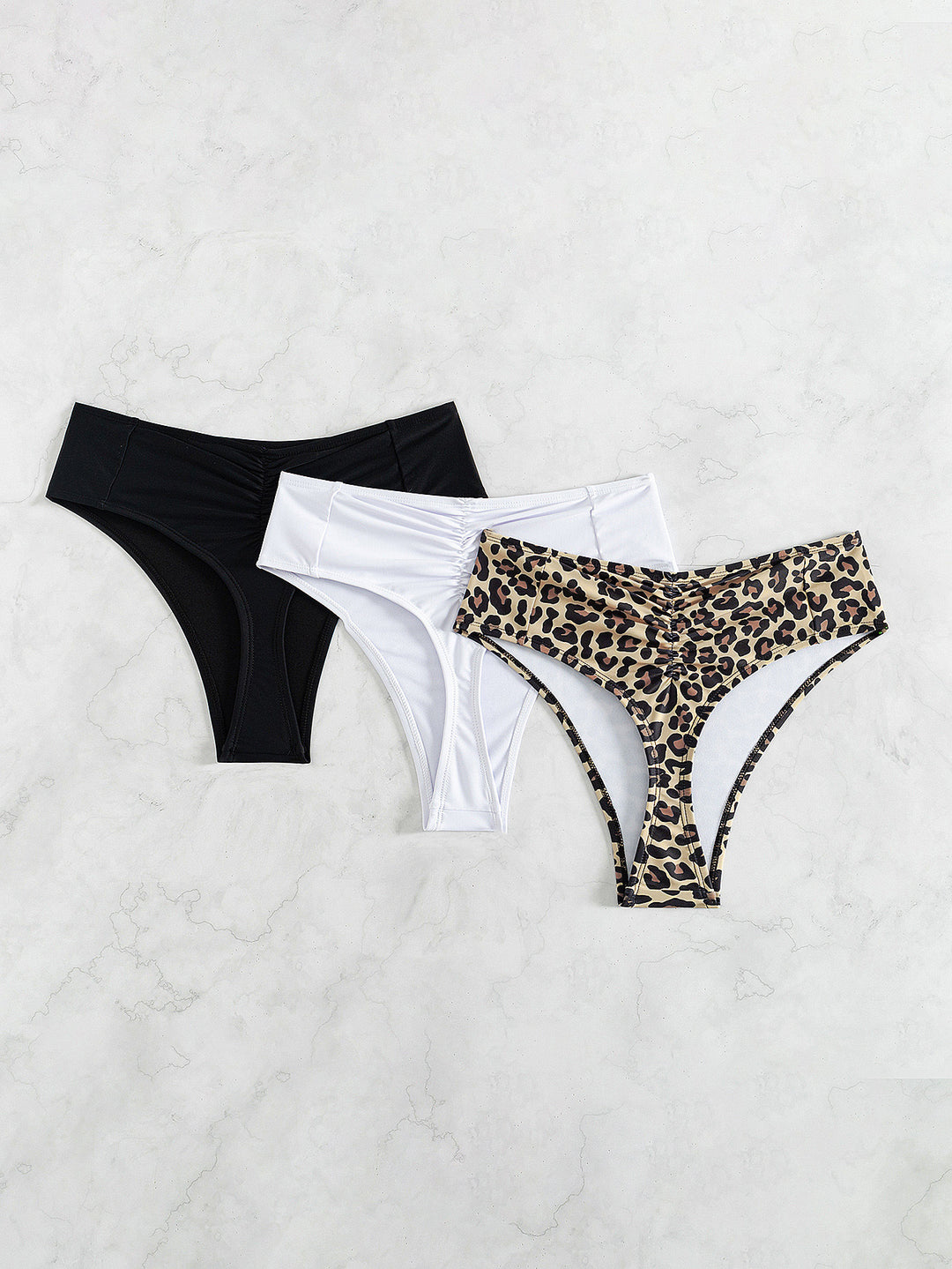 Ladies High-Cut Bikini with Side Ties Mune Fashion