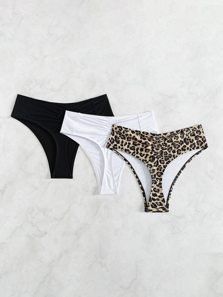 Ladies High-Cut Bikini with Side Ties Mune Fashion