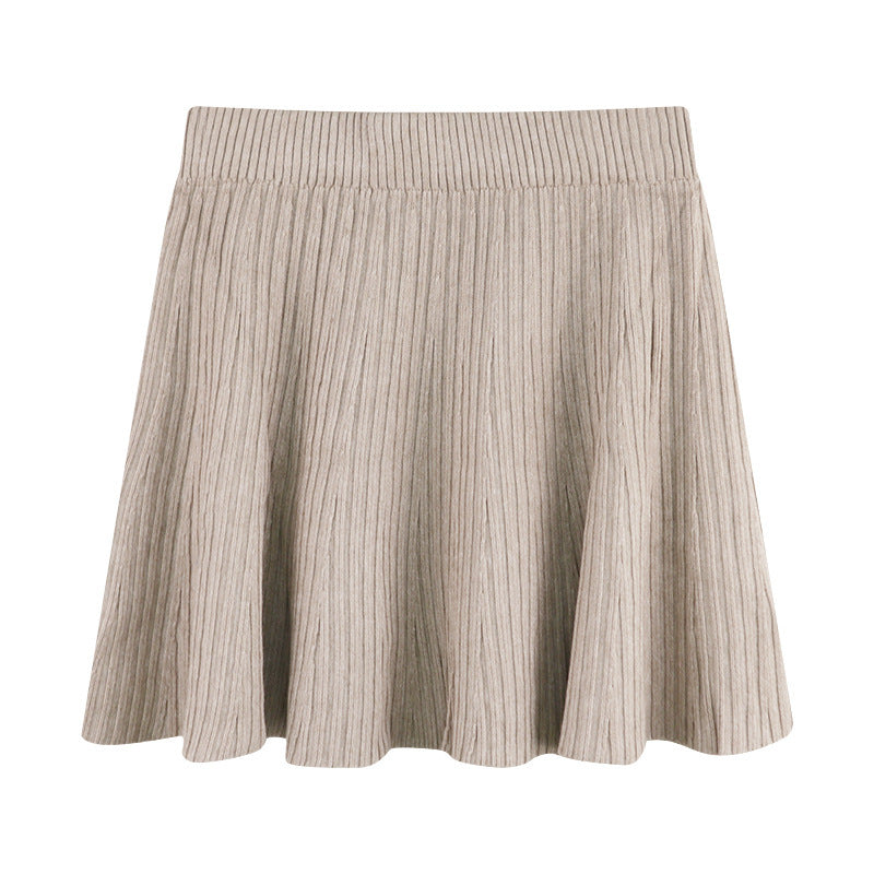 Women's pleated skirt with elastic waistband Mune Fashion