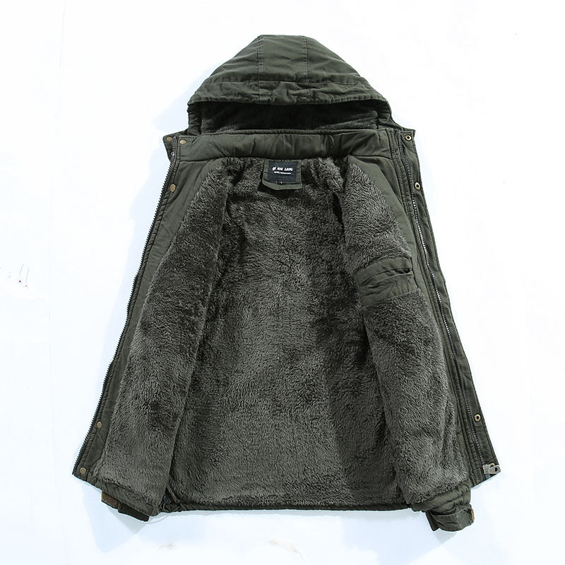 Men's Outdoor Jacket with Fleece Lining Mune Fashion