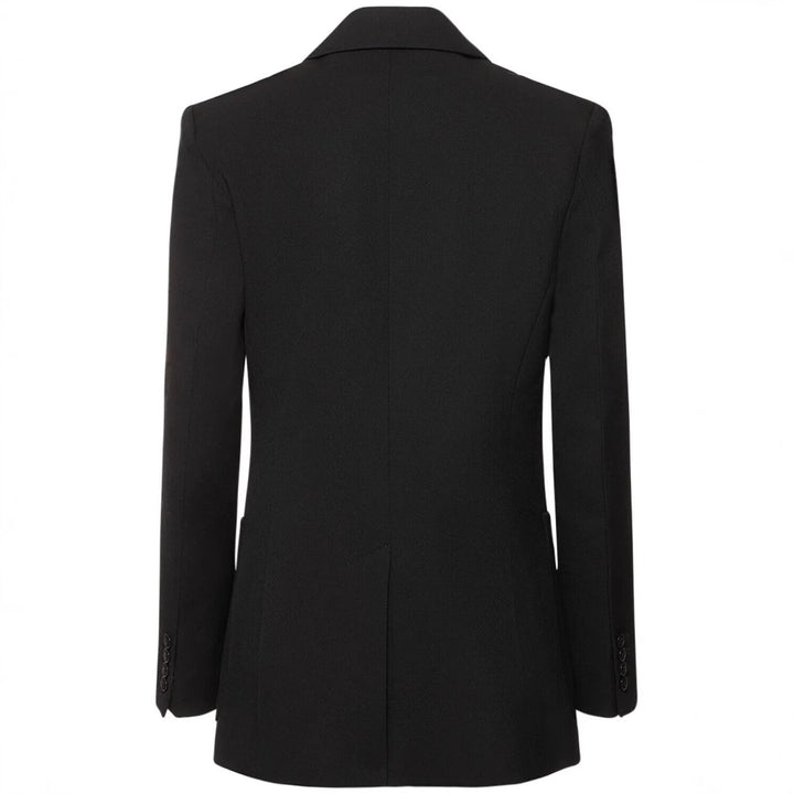 Women Two-Piece Suit Set in Precise Tailoring with Wide Flare and Narrow Shoulder Mune Fashion