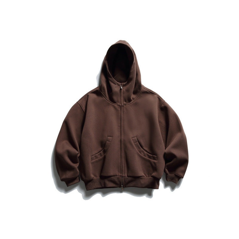 Unisex Oversize Zip-Hoodie with high collar and kangaroo pockets Mune Fashion