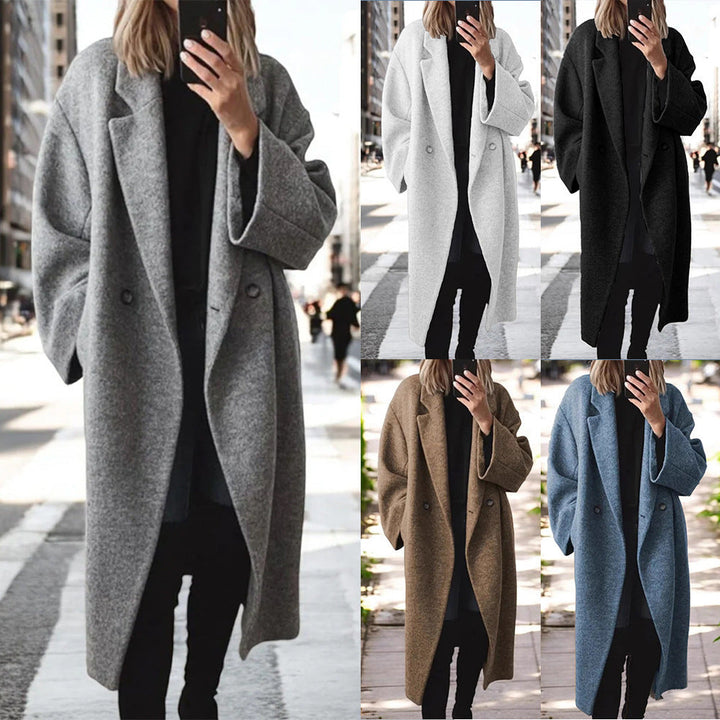 Women's Oversized Wool Coat Mune