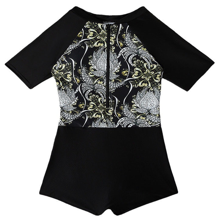 Women's Short Sleeve Swimsuit Mune Fashion