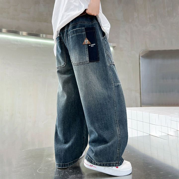 Unisex loose Utility Jeans with deep pockets Mune Fashion