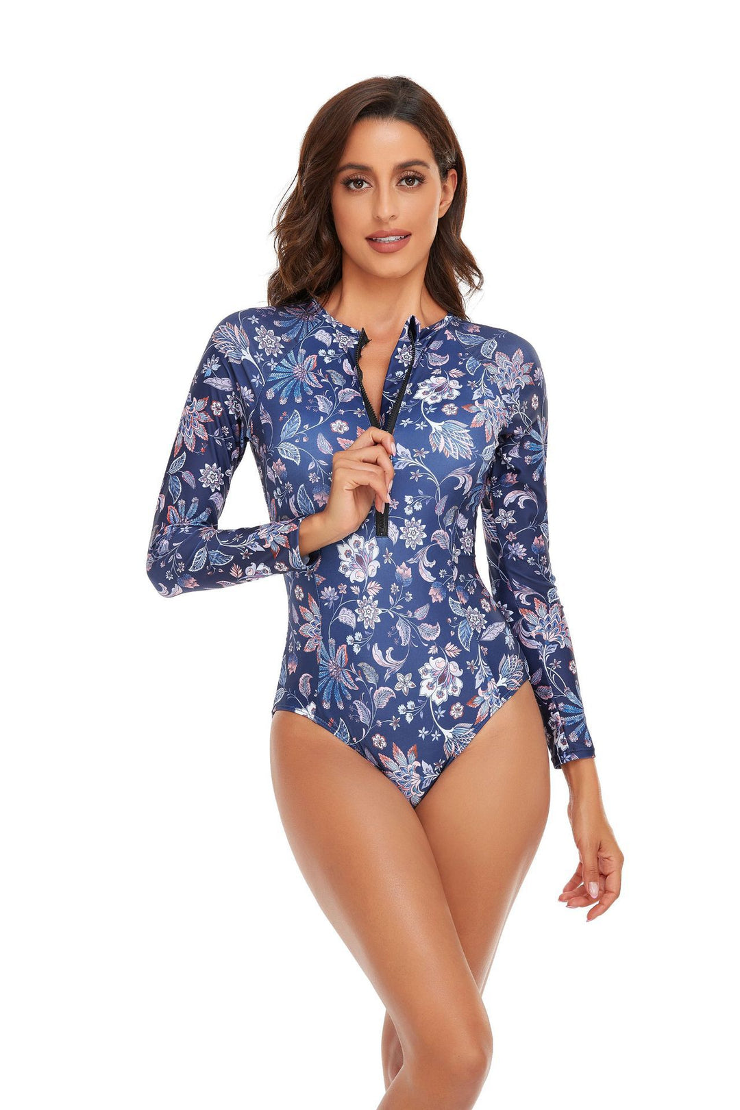 Women's Long Sleeve Swimsuit with Sporty Fit Mune Fashion